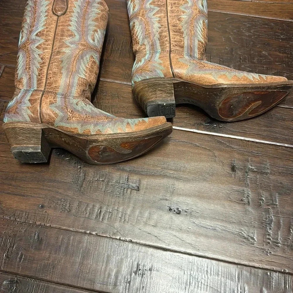 Corral Embroidered Vintage Women’s Boots 7 - Picture 2 of 8